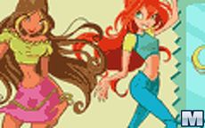Viste a las Winx