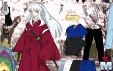 Juego de inuyasha de vestir