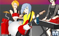 Maquilla a la Banda de rock