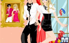 Viste a una pareja de baile - juegos de vestir