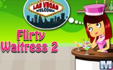 La camarera atractiva - Juegos de gestión de restaurantes