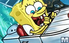 Bob Esponja aparcando su 