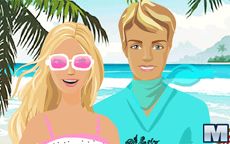 Juego de Barbie y Ken - Vacaciones