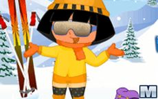 Dora Skiing Dress Up