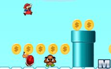 Mario Adventure On Cloud