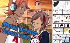 Podrás vestir estilo colegiala - Manga Creator School Days