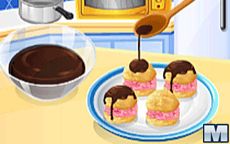 Cocina con Sara: Profiteroles con Helado