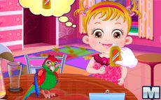 Baby Hazel Parrot Cake