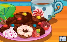 Juego de cocinar galletas de chocolate para postre