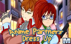 Anime Partners Dress Up Game