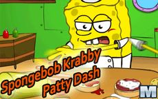 Juego de Bob esponja de cocinar y preparar hamburguesas