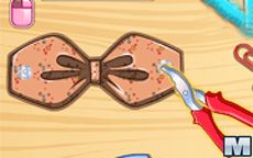 DIY Leather Bow Bracelets