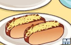 Mia Cooking Chili Cheese Hot Dogs