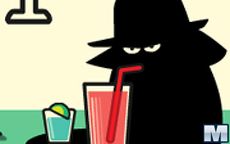 Secret Agent Drinking