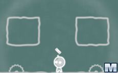 Chalkboard Alien