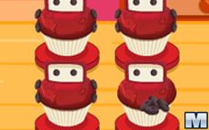 Lightning McQueen Cupcakes