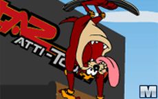 Extreme Taz Skateboard Halfpipe