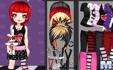 Emo Sweetheart Dress-Up
