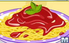 Un juego para cocinar espaguetis al estilo clásico