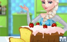 Juego de cocinar con Elsa - Bizcocho delicioso
