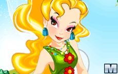 Tinker Bell Facial Makeover