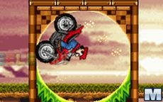 Mario ATV in Sonic Land