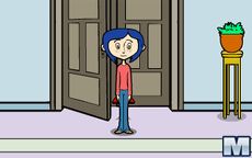 Coraline y la puerta secreta