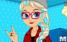 Elsa Rock Style Dress Up