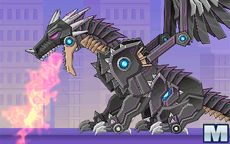Toy War Robot Black Dragon