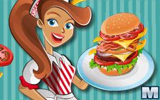 Trabaja en la Hamburguesería