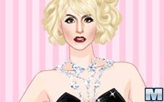 Estupendo juego de vestir a Lady Gaga