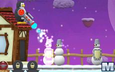 Penguin vs Snowman