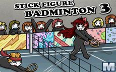Stick Figure Badminton 3