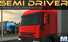 Semi Driver Trailer Parking 3D