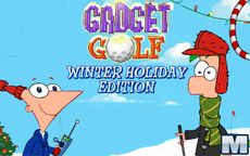 Phineas and Ferb Gadget Golf Winter Holiday Edition