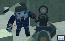 Shooting Blocky Combat Swat GunGame Survival
