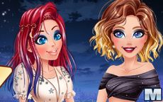 Ellie and Mermaid Princess Galaxy Fashionistas