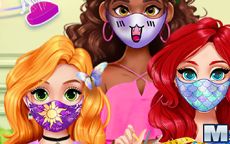 DIY Princesses Face Mask