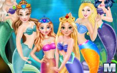 Princess Mermaid Style Dress Up