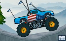 Monster Truck Mountain Climb