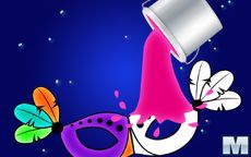 Carnival Party Mask Coloring