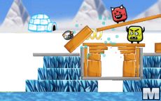 Angry penguin