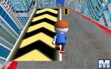 Crazy Runner in City