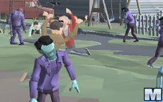 City Apocalypse 3D Of Zombie Crowd