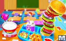 Cooking Lunch At School