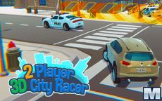 2 Player 3D City Racer