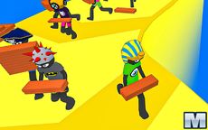 Stickman Planks Fall