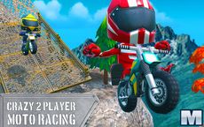Crazy 2 Player Moto Racing
