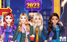 Fashion Girl New Year Eve