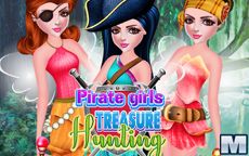 Pirate Girls Treasure Hunting